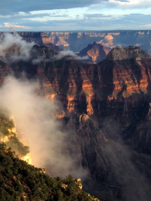 Sunset at the North Rim